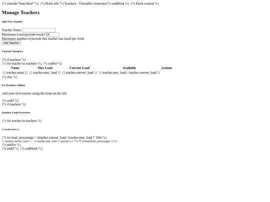 templates/teachers screenshot