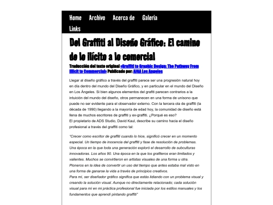 posts/2024-06-22-Del-Graffiti-al-Diseño-Grafico screenshot