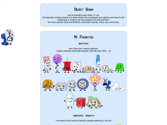 object screenshot