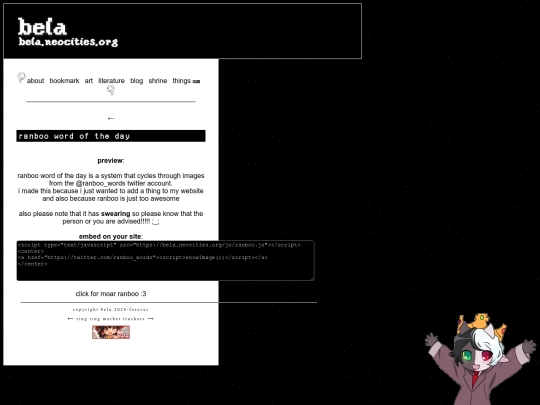 thing/ranboowotd screenshot