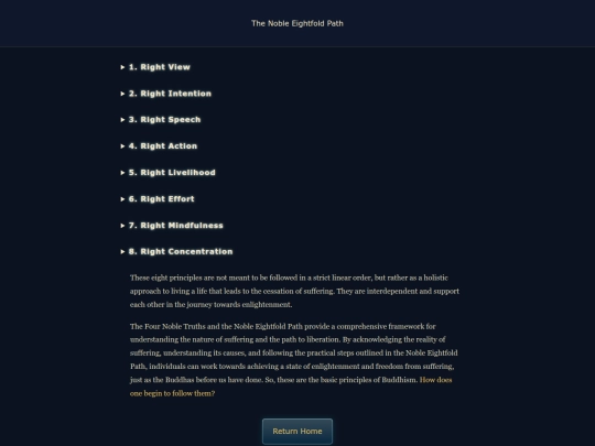 eightfoldpath screenshot