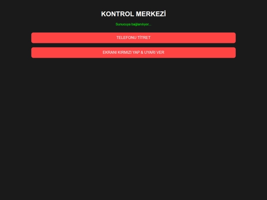 admin screenshot