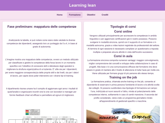 formazione screenshot