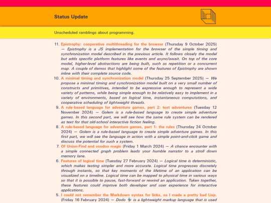 articles screenshot