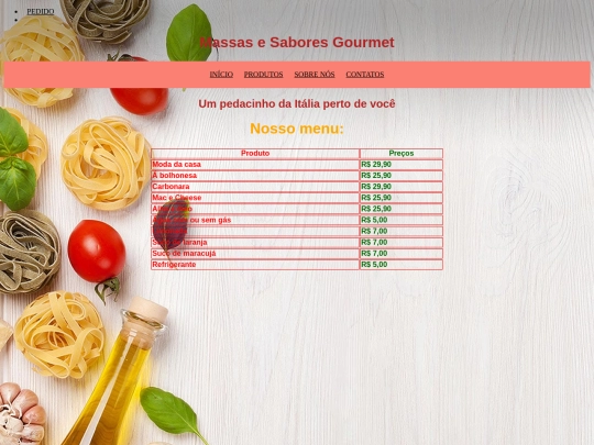produtos screenshot