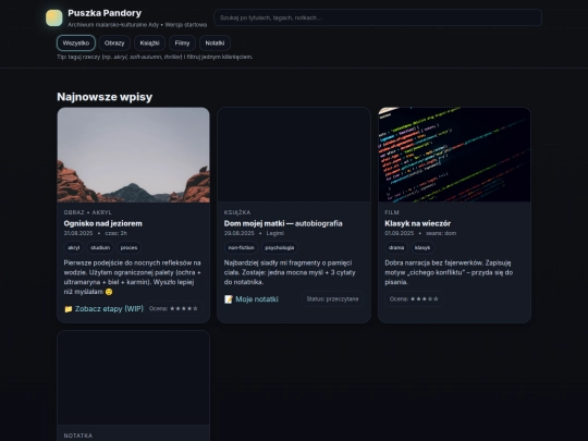 puszka_pandory_starter_strony_neocities screenshot