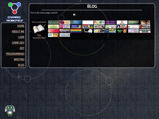 blog screenshot