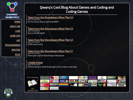 blog screenshot