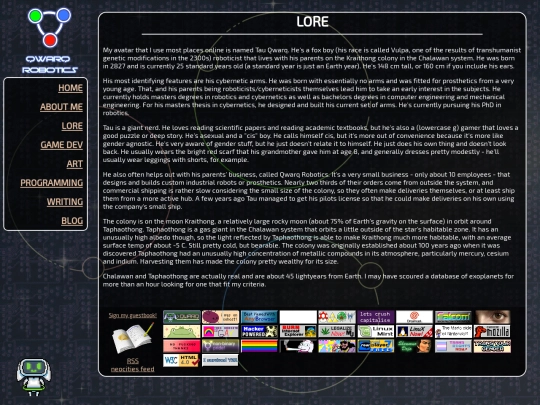 lore screenshot