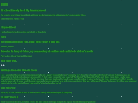 BLOG screenshot