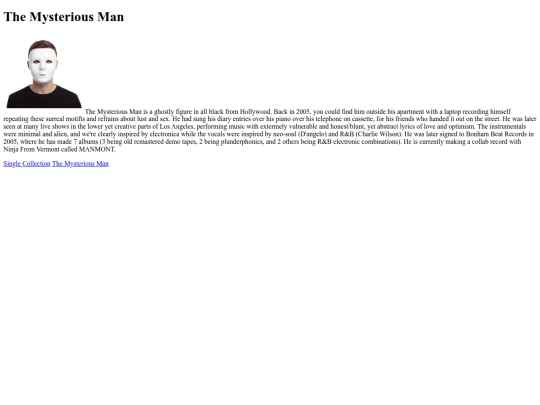 TheMysteriousMan screenshot