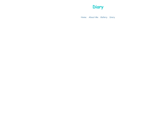diary screenshot