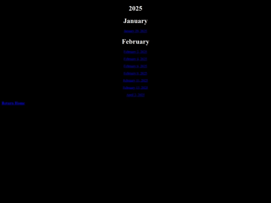 2025log/log2025 screenshot