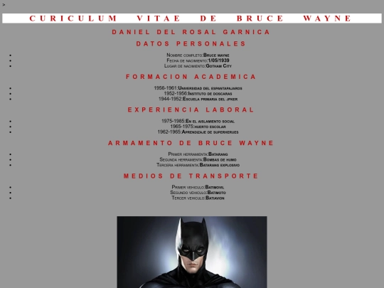 curriculum screenshot