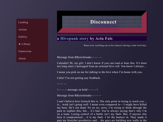 stories/disconnect screenshot