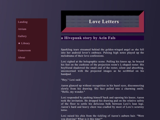 stories/love-letters screenshot