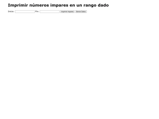 java/pagina1 screenshot