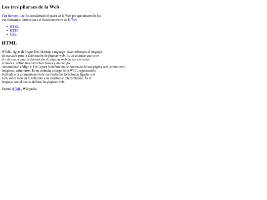 telematica/Enlases/HTML screenshot