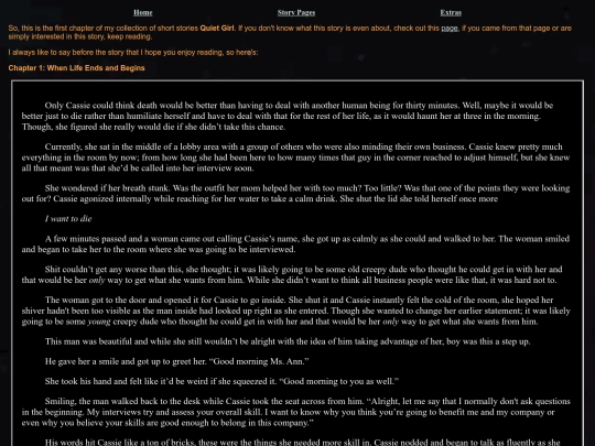 QuietGirl/Chapter1 screenshot