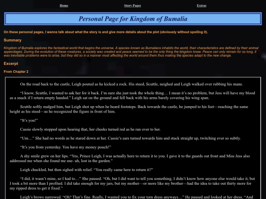 story/Bumalia screenshot