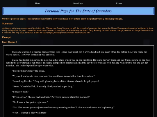 story/Quandary screenshot