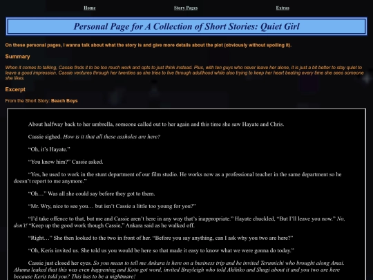 story/QuietGirl screenshot