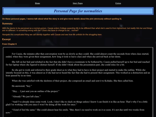 story/norm screenshot