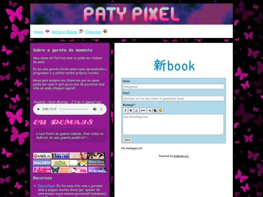 livrodevisitas screenshot
