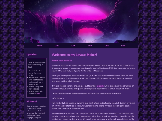 basiclayout screenshot