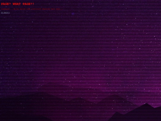 not_found screenshot
