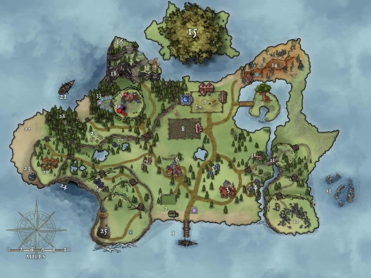 islandmap screenshot
