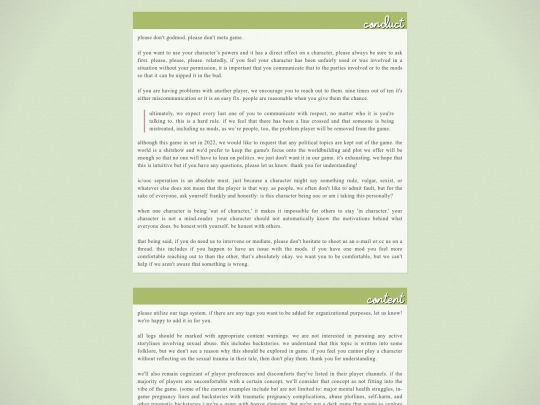 rules screenshot