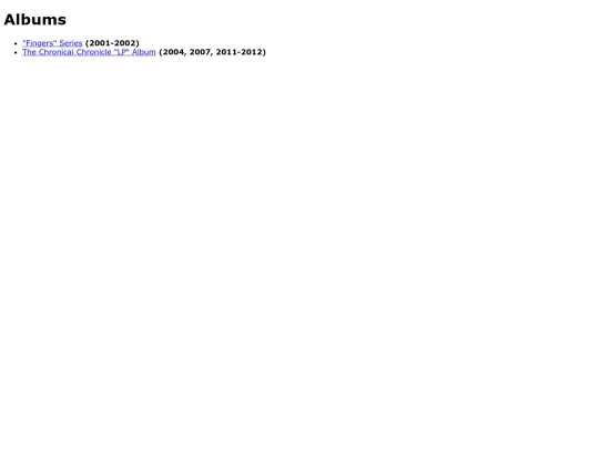 the-chronical-chronicle/albums screenshot