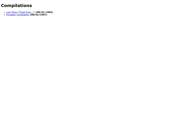 the-chronical-chronicle/compilations screenshot