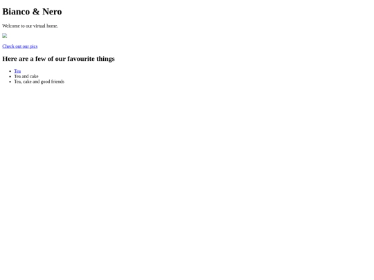 splash-page/biancoenero screenshot