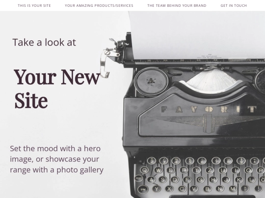 your-site screenshot
