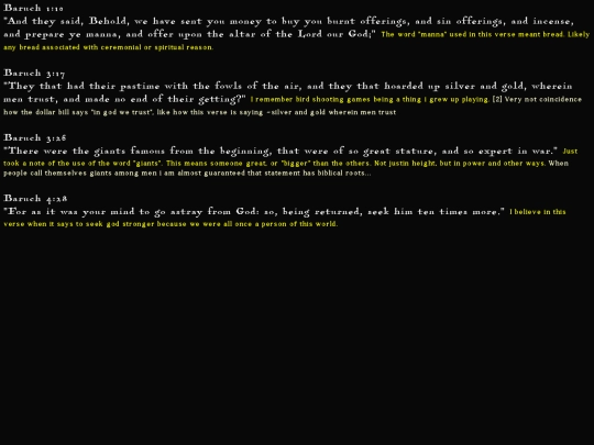 BARUCH screenshot
