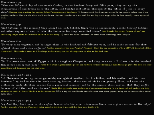 MACCABEES screenshot