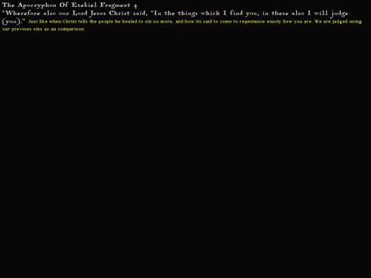 THEAPOCRYPHONOFEZEKIEL screenshot