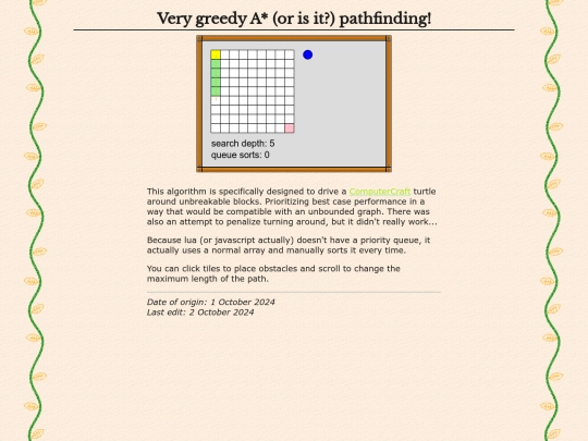 pathfinding screenshot
