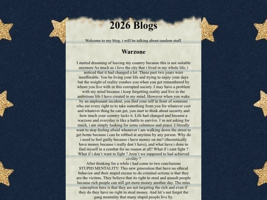 Blog/Blog screenshot