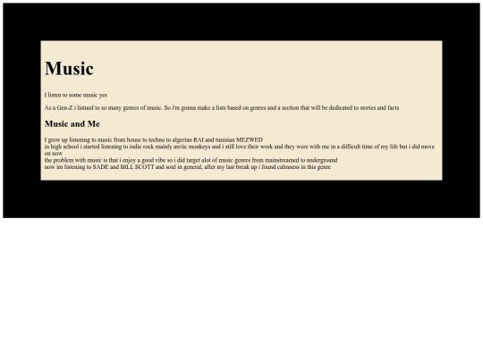 Music screenshot