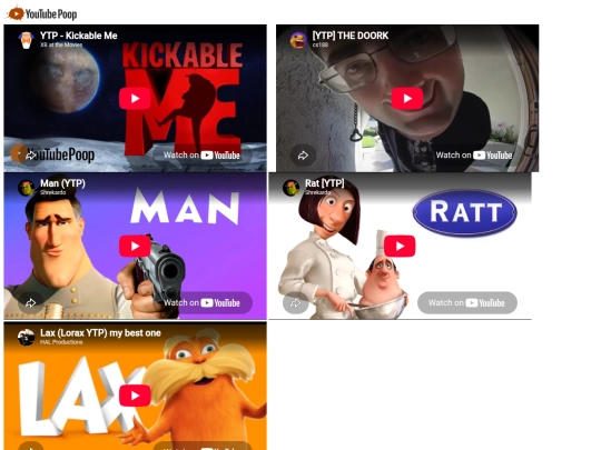 YTPTubeV1 screenshot