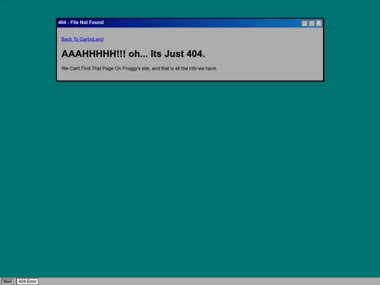 not_found screenshot
