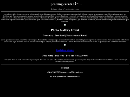 event/event screenshot