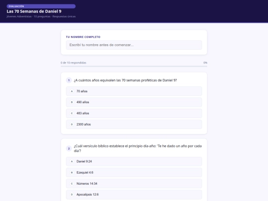 evaluacion screenshot
