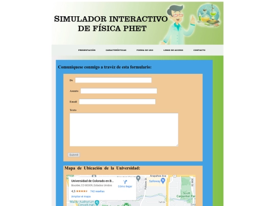 contacto screenshot