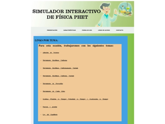 linksdeacceso screenshot