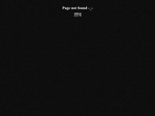 not_found screenshot