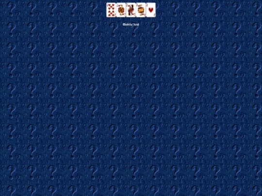 test screenshot